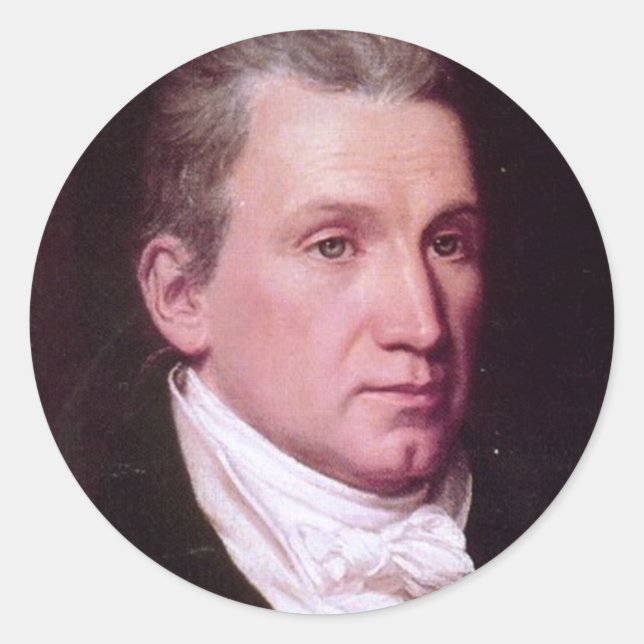 Adesivo James Monroe (Frente)