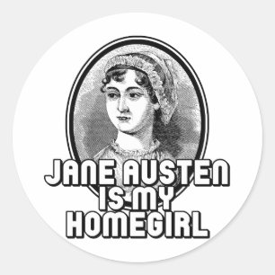 Adesivo Jane Austen