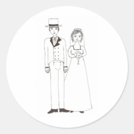 Adesivo Jane Austen Wedding