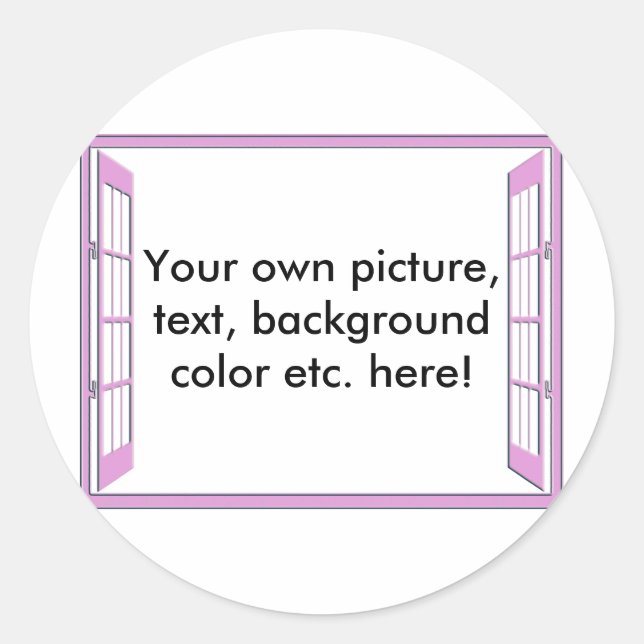 Adesivo Janela de Oportunidade (Frente)