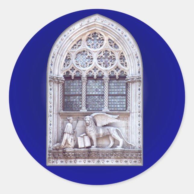 Adesivo Janela do Leão Winged San Marco (Frente)