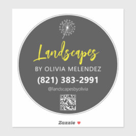 Adesivo Janela do serviço de assistência à luz do logotipo