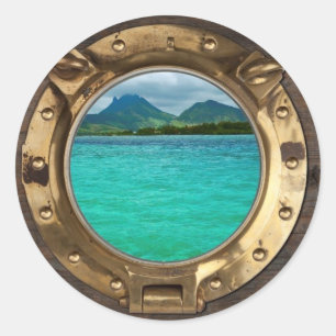 Adesivo Janela Embarcações Antigas