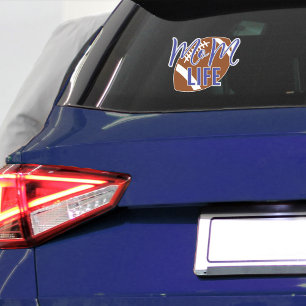 Adesivo Janela Vinil Car de Futebol da Mãe