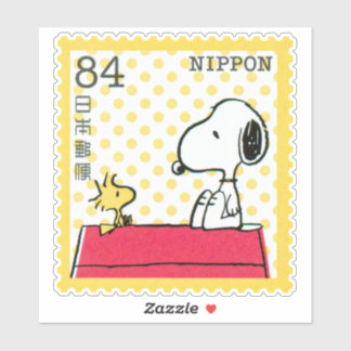 Adesivo JAPAN, SNOOPY & FRIENDS PEANUTS COMIC postage stam