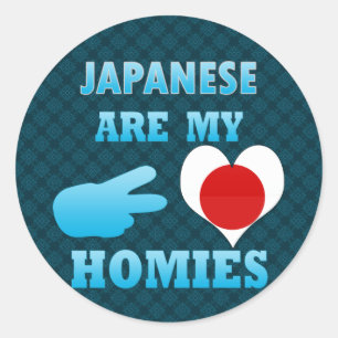 Adesivo Japaneses é meu Homies