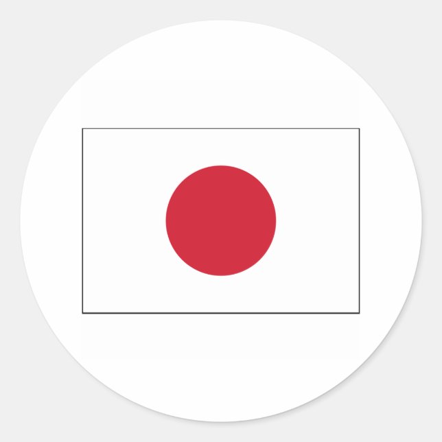 Adesivo Japão FLAG Internacional (Frente)