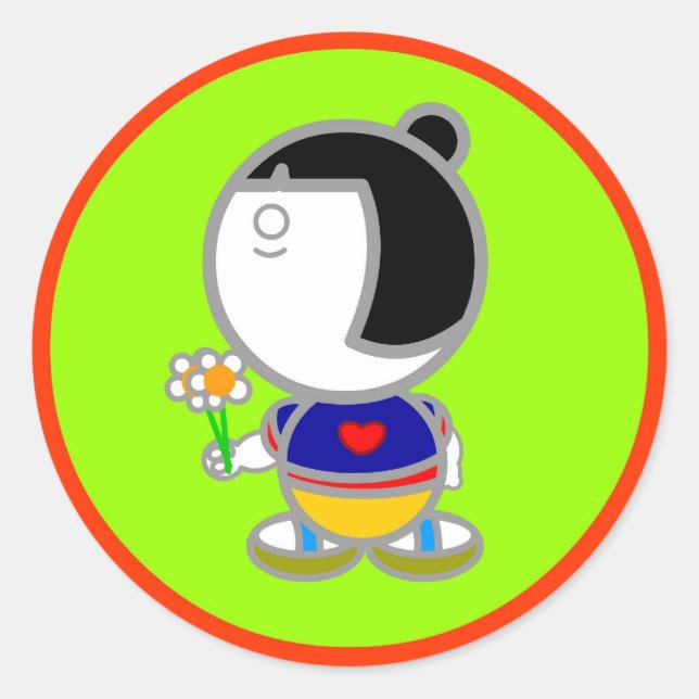 Adesivo JAPÃO GIRL Sticker (Frente)