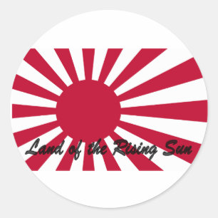 Adesivo Japão - terra do sol de ascensão
