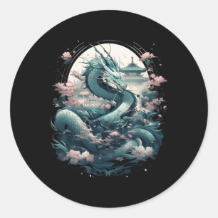 Adesivo Japonês - Aestic Dragon Japonês Art Japan Tatto