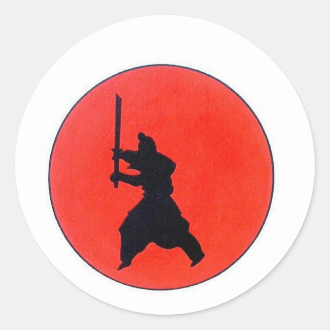 Adesivo Japonês Bushido (Frente)