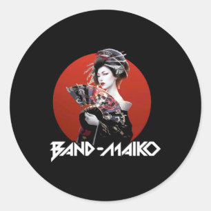 Adesivo Japonês Geisha Sticker
