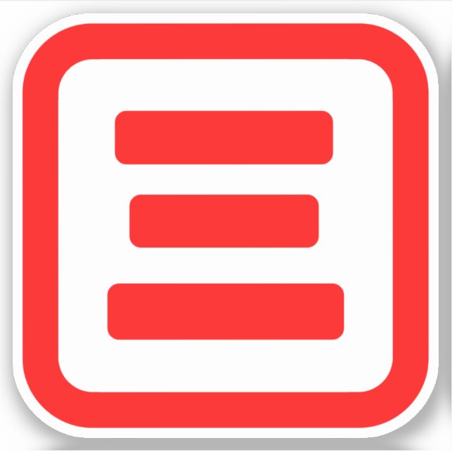 Adesivo Japonês Número Três 三 Sábrica San 】 Kanji (Frente)