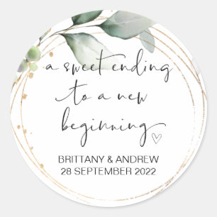 Adesivo Jar Jar Sweet De Tratamento De Favor De Casamento 