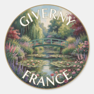 Adesivo Jardim Aquático de Giverny, França, Paisagem Cênic