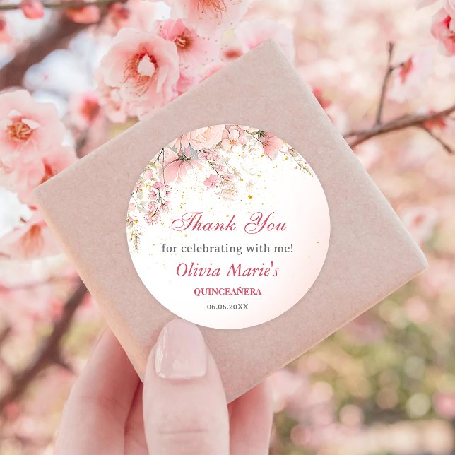 Adesivo Jardim bonito Flores Selvagens Sweet 16 (Criador carregado)