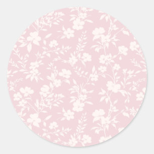 Adesivo Jardim Botânico Neutro - Rosa Bege