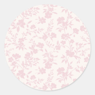 Adesivo Jardim Botânico Rosa Bege - Neutro