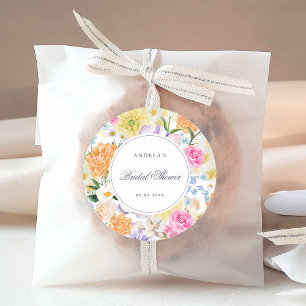 Adesivo Jardim Brilhante Flores Primavera Verão Chá de Noi