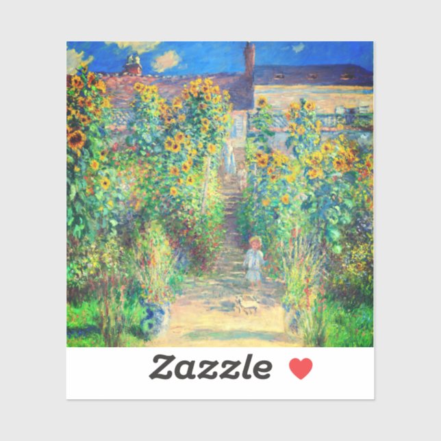 Adesivo Jardim da Flor Monet (Folha)