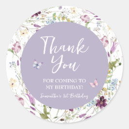 Adesivo Jardim de Borboleta Selvagem de Uma Borboleta Obri