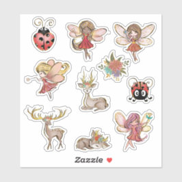 Adesivo Jardim de fada