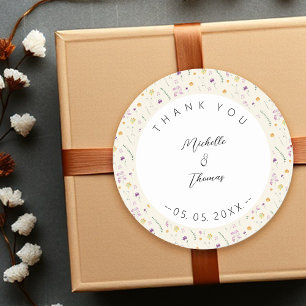 Adesivo Jardim de fadas de flores selvagens do País