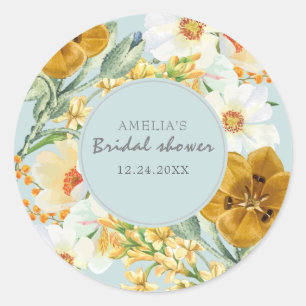 Adesivo Jardim de Flores flores silvestres Chuva de Noiva 
