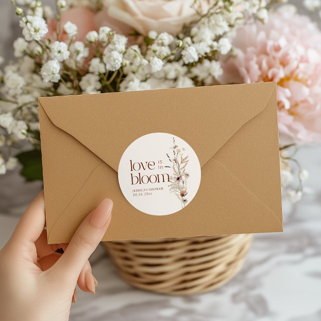 Adesivo Jardim de Flores Silvestres O Amor Está em Flor (Criador carregado)