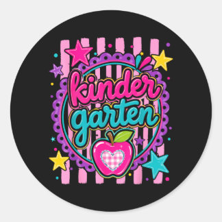 Adesivo Jardim de Infância Meninos Meninas Primeiro Dia De