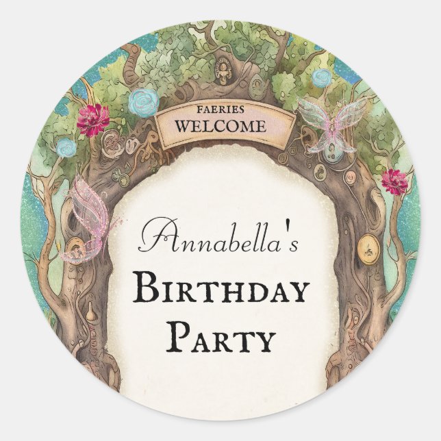 Adesivo Jardim de Leite Florestal Encantado com Látea Verd (Frente)