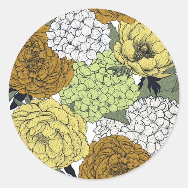 Adesivo Jardim de primavera 2 atrasado (Frente)