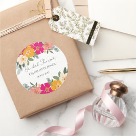 Adesivo Jardim de Verão Colorido Brilho Floral Bela Festa 