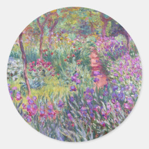 Adesivo Jardim do Artista em Giverny por Claude Monet
