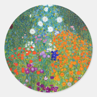 Adesivo Jardim Flor, Gustav Klimt