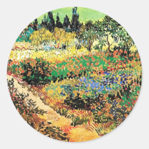 Adesivo Jardim Florido com Caminho, Vincent van Gogh