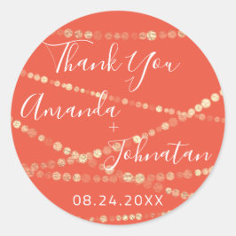 Adesivo Jardim Rosa Folha Dourada Nome Data Coral Dourado 