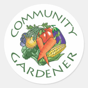 Adesivo Jardinagem Comunitária