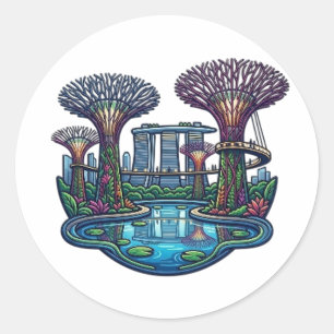 ADESIVO JARDINS À BEIRA DA BAÍA