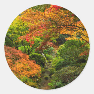 Adesivo Jardins Japoneses no Outono em Portland, Oregon 2