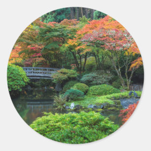 Adesivo Jardins Japoneses no Outono em Portland, Oregon 3