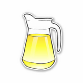 Adesivo Jarra de suco com limonada
