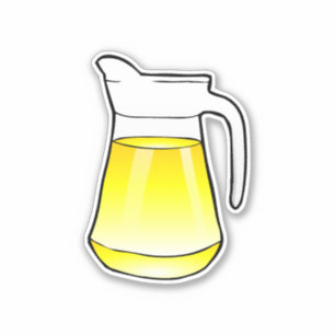Adesivo Jarra de suco com limonada