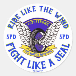 ADESIVO JASON SEALS SLIDELL POLÍCIA SPD MOTORBIKE REYERS