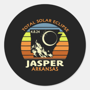 Adesivo Jasper Arkansas Total Eclipse Solar 2024