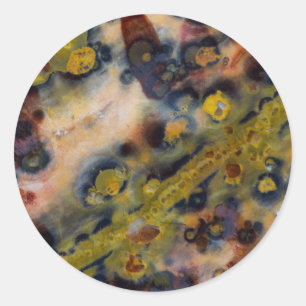 Adesivo Jasper Oceano close-up abstrato