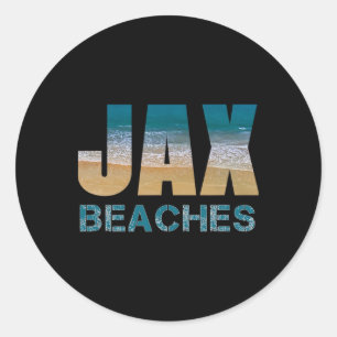 Adesivo Jax Beaches Home Jacksonville Flórida Sou