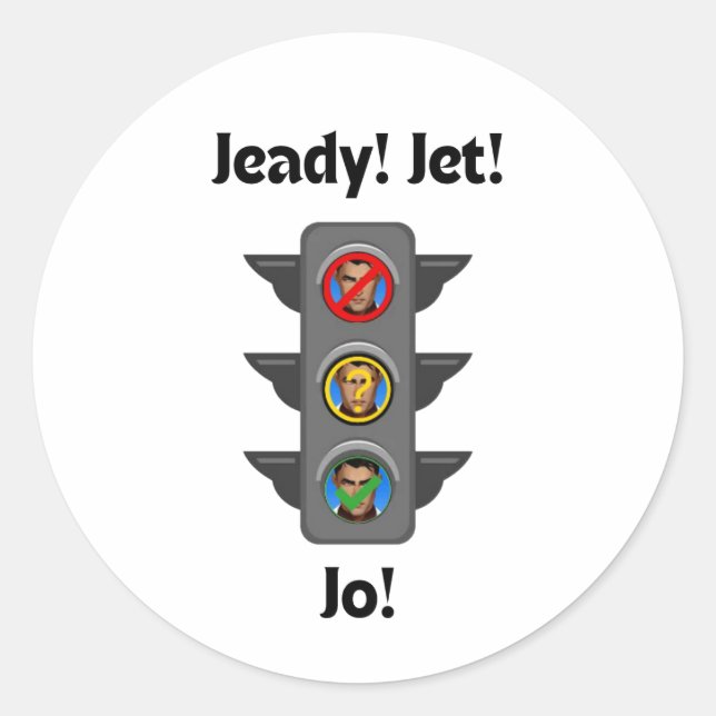 Adesivo Jayce Stoplight Sticker (Frente)