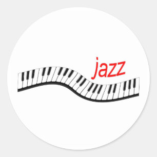 Adesivo Jazz Piano