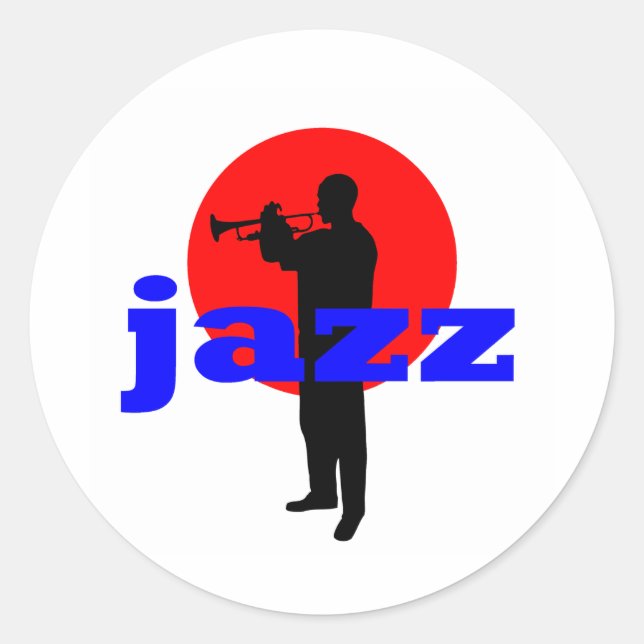 Adesivo Jazz Player (Frente)